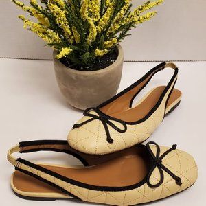 Catarina Quilted Slingback Flat AEROSOLES very good condition !
